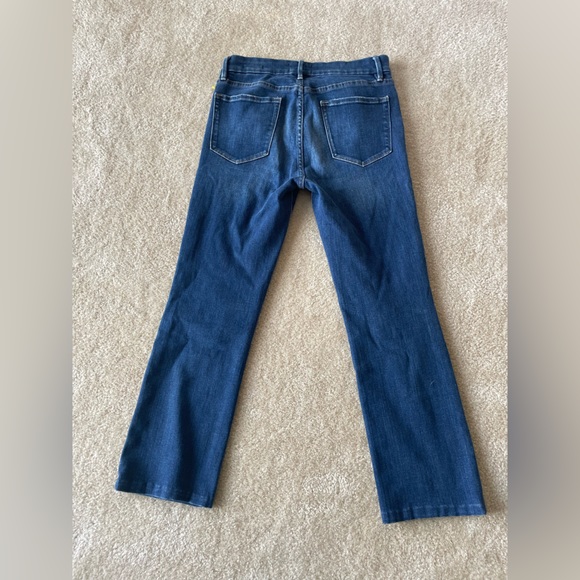 FRAME Le Mini Boot jeans hemmed 26” to cropped length. Women size 29 mid rise - Picture 3 of 8